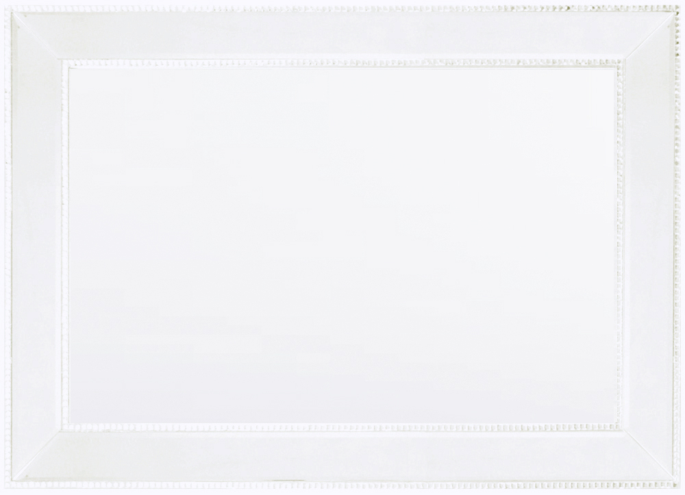 TS043 Wall décor art mirror on mirror rectangular ornate